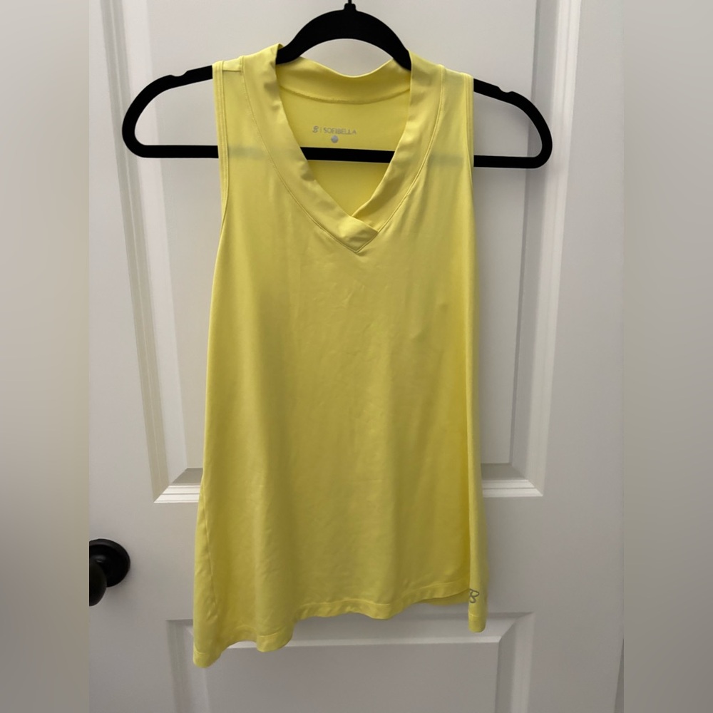 Sofibella Sleeveless Racerback Workout Top